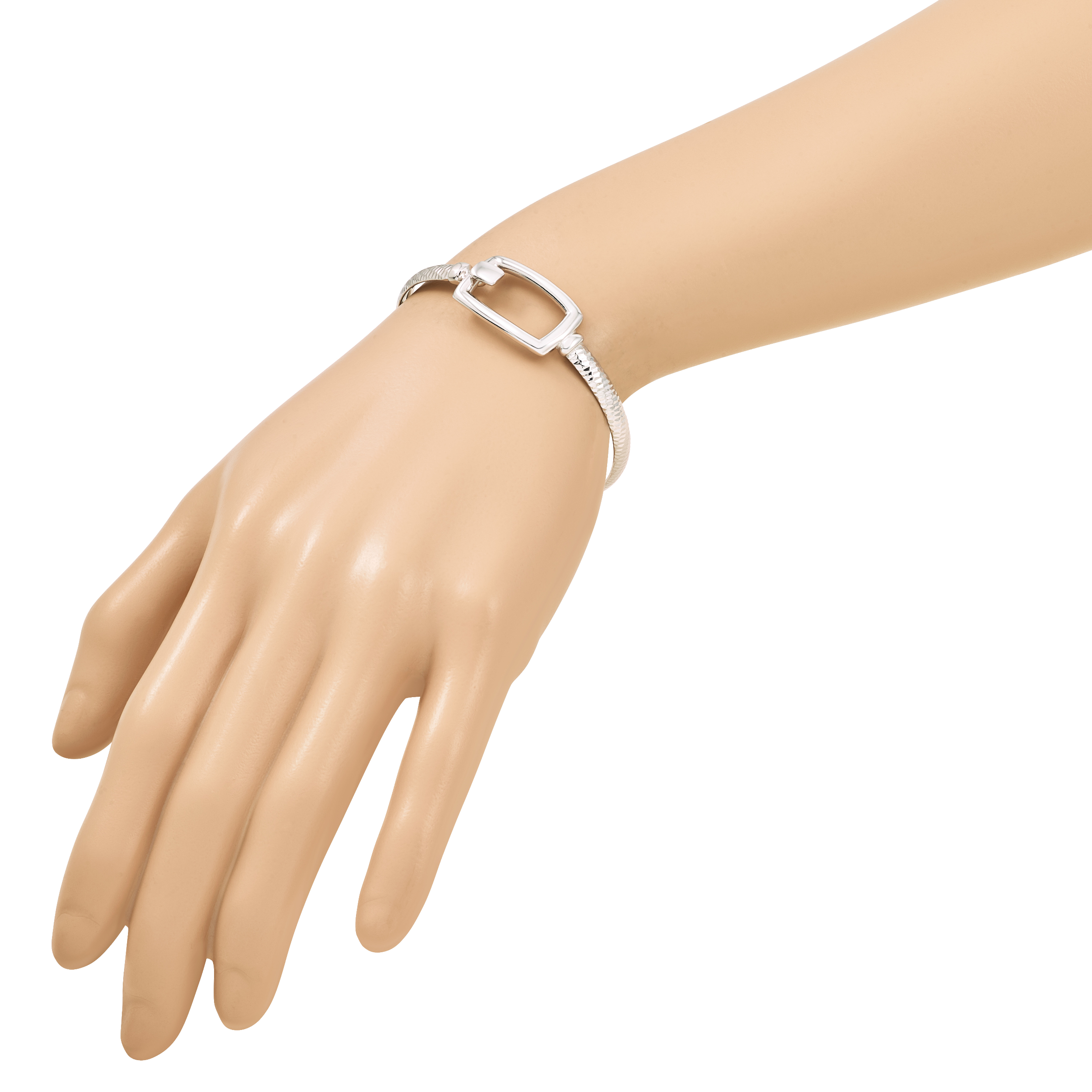 Sterling Silver Polished Bangle Bracelet