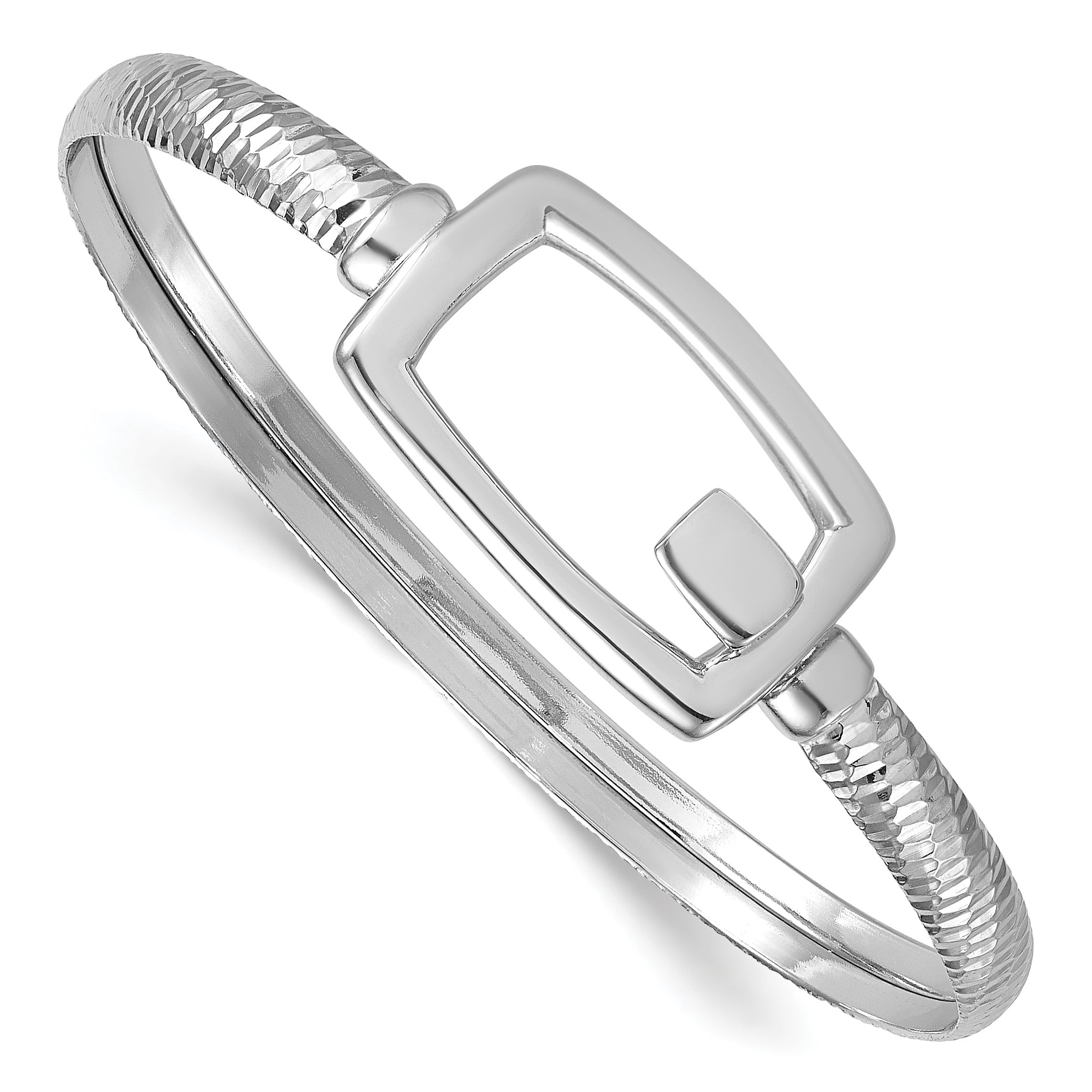 Sterling Silver Polished Bangle Bracelet