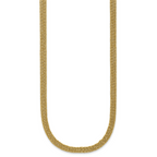 Gold-Plated Sterling Silver Polished Necklace