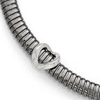 Sterling Silver Polished and Textured Bracelet