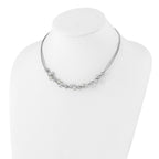 Cultured Pearl Chain in Sterling Silver, 13mm, 17 Inch - Sophia Jewelers