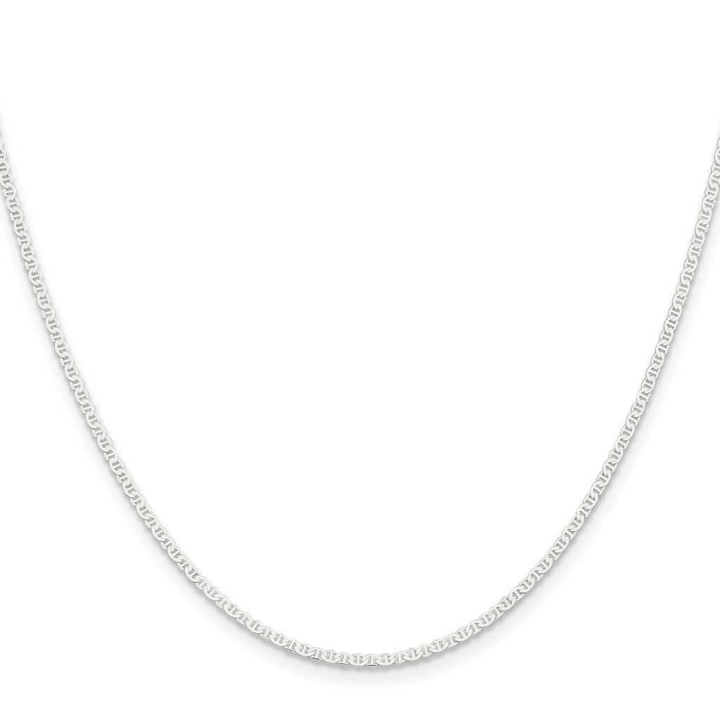 Sterling Silver 1.85mm Flat Anchor Chain