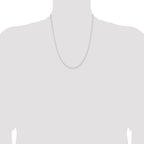 Sterling Silver 1.85mm Flat Anchor Chain