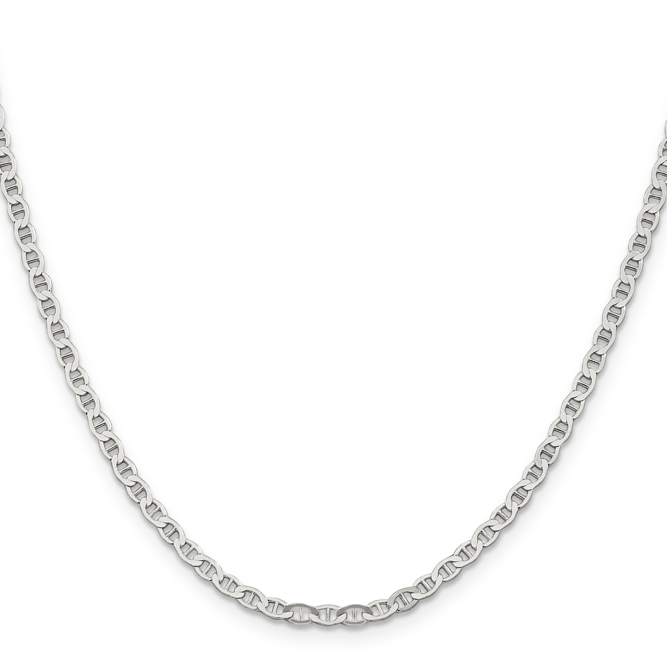 Sterling Silver 3.1mm Flat Anchor Chain