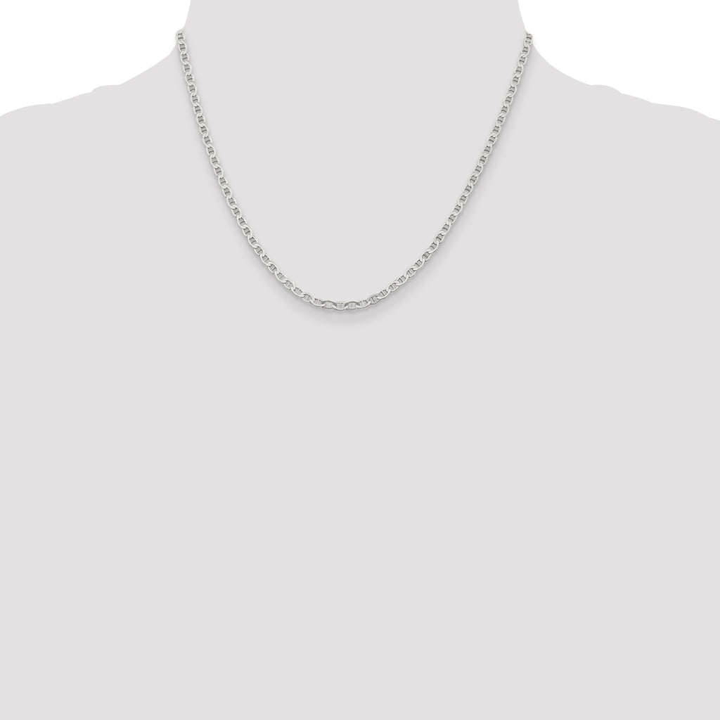 Sterling Silver 3.1mm Flat Anchor Chain