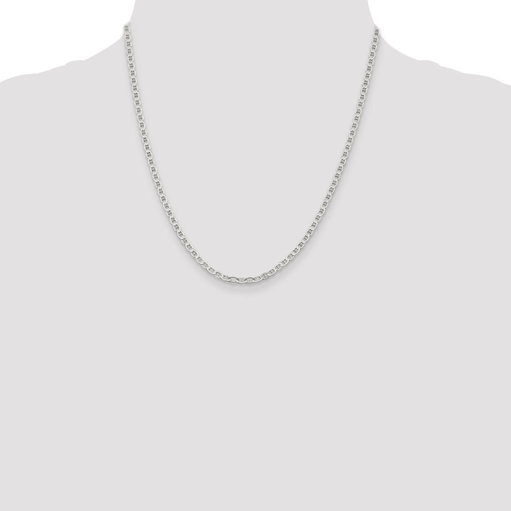 Sterling Silver 3.1mm Flat Anchor Chain
