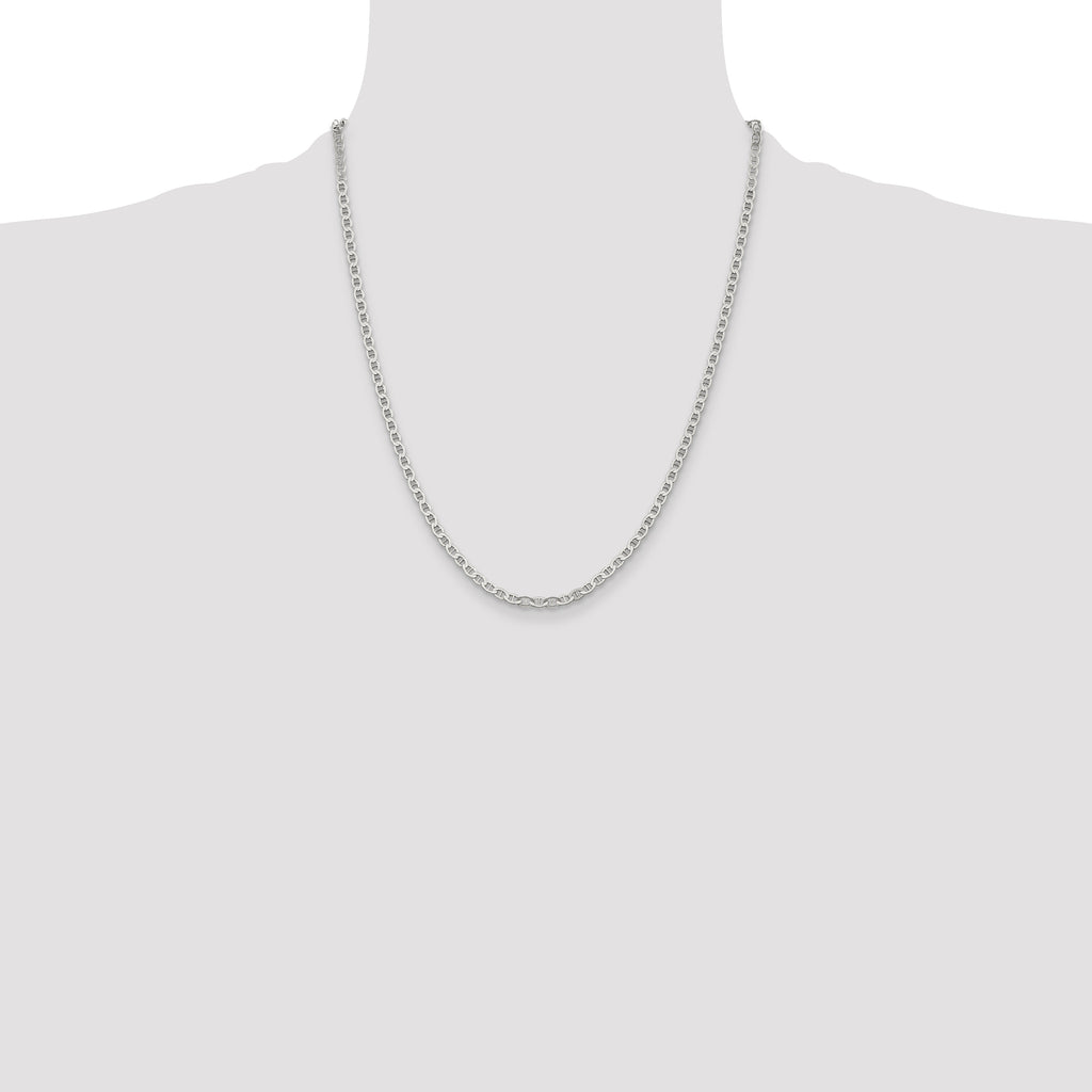 Sterling Silver 3.1mm Flat Anchor Chain