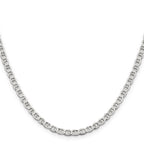 Sterling Silver 4mm Flat Anchor Chain
