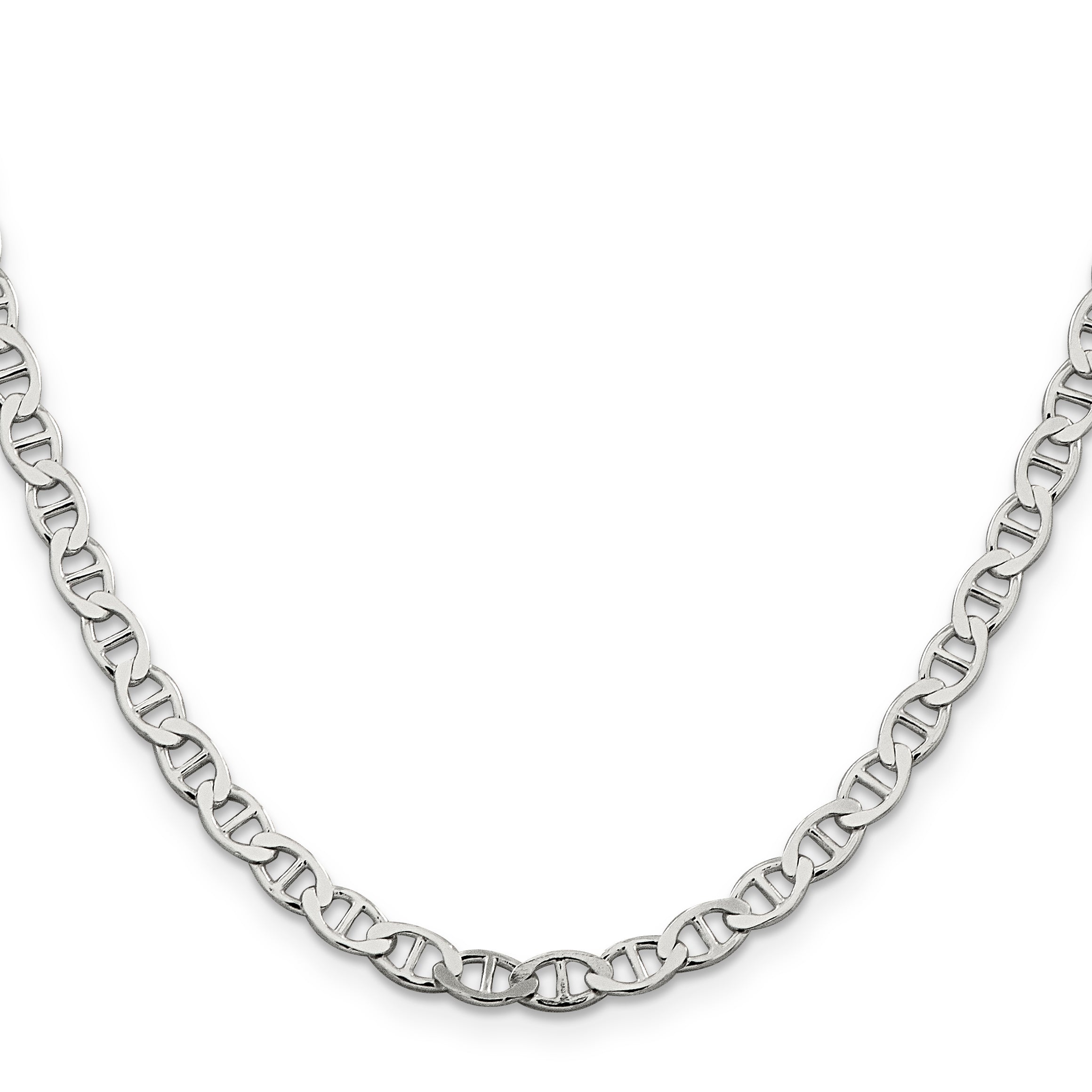 Sterling Silver 4.75mm Flat Anchor Chain
