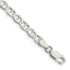 Sterling Silver Anchor Chain Necklace 4.75mm