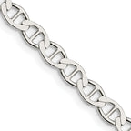 Sterling Silver 4.75mm Flat Anchor Chain