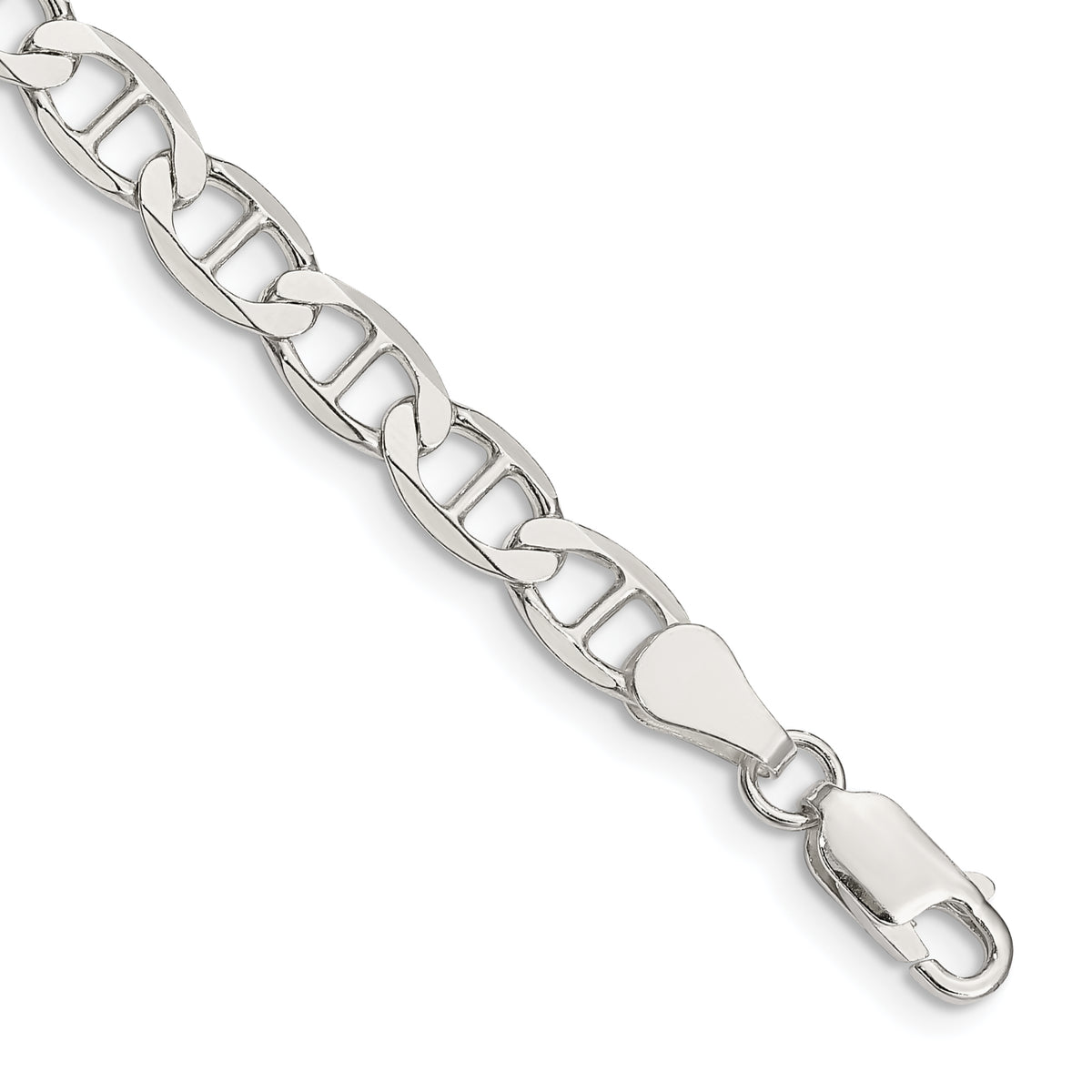 Sterling Silver 5.7mm Flat Anchor Chain