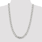 Sterling Silver 9.95mm Flat Anchor Chain