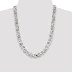 Sterling Silver 12.3mm Flat Anchor Chain