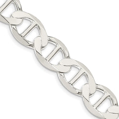 Sterling Silver 12.3mm Flat Anchor Chain