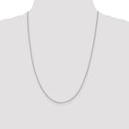 Sterling Silver 1.5mm Open Elongated Link Chain