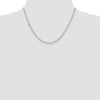Sterling Silver 2mm Open Elongated Link Chain