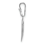 Sterling Silver Rh-plated Heart 20mm and 12mm Locket/Pendant Set