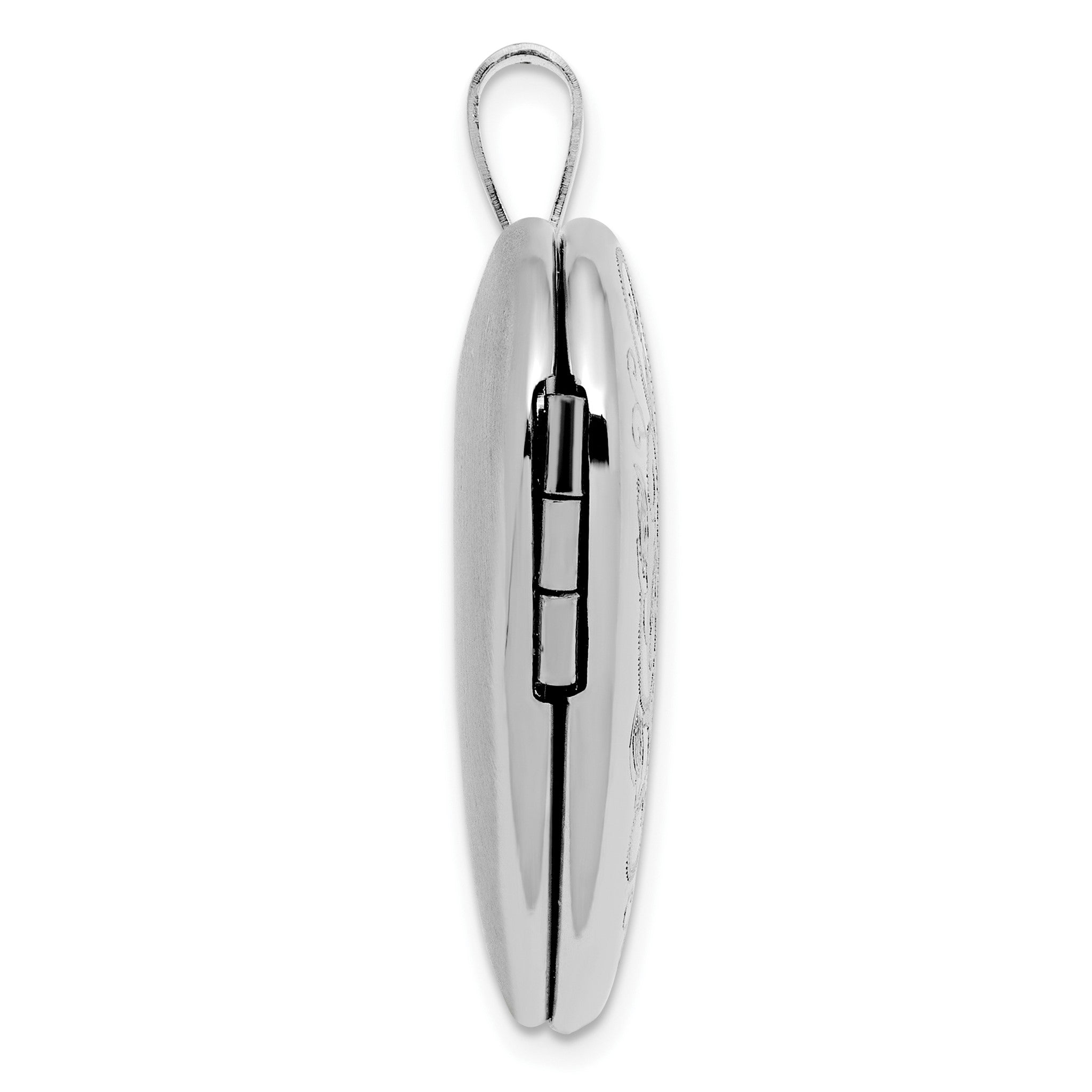 Always in My Heart Ash Holder Locket in Sterling Silver, 20mm Secondary image