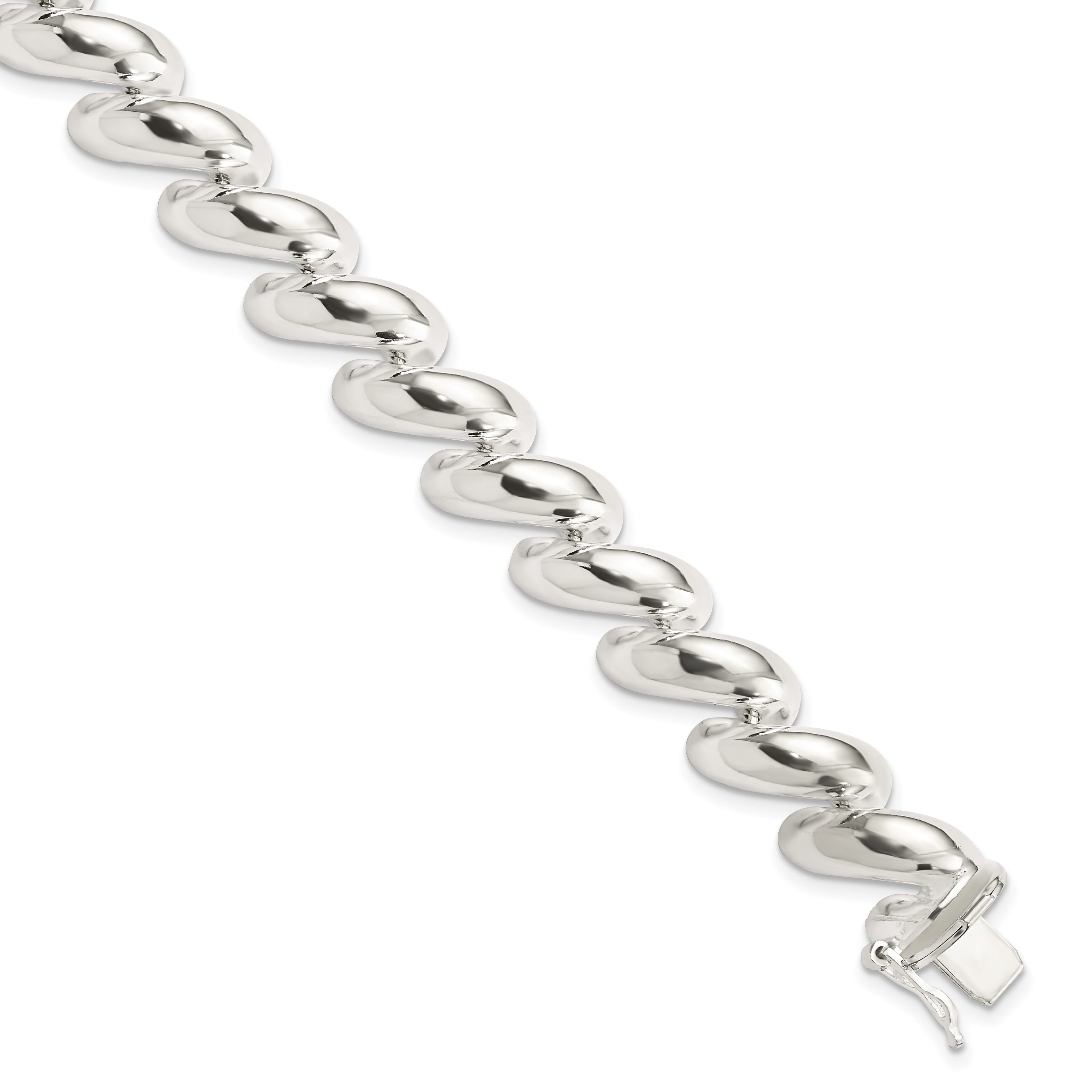 Sterling Silver 12mm San Marco Bracelet Main image