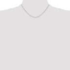 Sterling Silver Diamond-Cut Anchor Chain Necklace 1.75mm