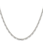 Diamond-Cut Anchor Chain in Sterling Silver, 3.75mm - Sophia Jewelers