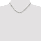 Sterling Silver Figaro Chain Necklace 4.5mm
