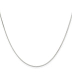 Sterling Silver Snake Chain Necklace 0.9mm