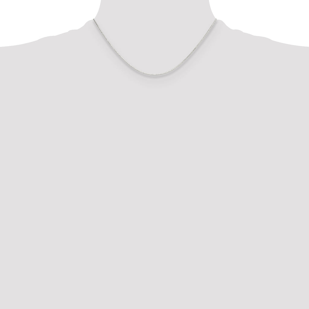 Sterling Silver Snake Chain Necklace 0.9mm
