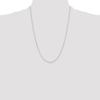 Sterling Silver Polished .90mm Octagonal Snake Chain