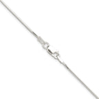 Sterling Silver Snake Chain Necklace 1mm