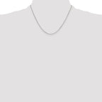 Snake Chain Necklace in Sterling Silver, 1mm 24" - Sophia Jewelers