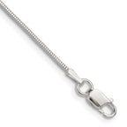 Sterling Silver Snake Chain Necklace 1mm