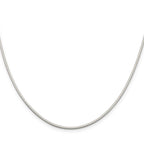 Sterling Silver Snake Chain Necklace 1.35mm