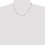 Octagonal Snake Chain in Sterling Silver, 1.35mm - Sophia Jewelers