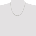Octagonal Snake Chain in Sterling Silver, 1.35mm - Sophia Jewelers