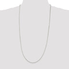 Sterling Silver 1.35mm Octagonal Snake Chain