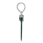 Round Abalone Pendant in Sterling Silver, 34mm - Sophia Jewelers