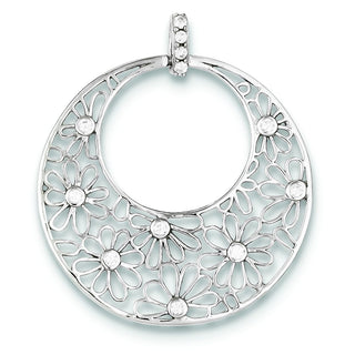 Flower Sterling Silver Pendants - Sophia Jewelers