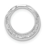 Greek Circle Slide Pendant in Sterling Silver, 16mm - Sophia Jewelers