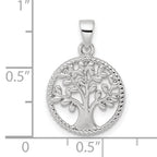 Sterling Silver RH Tree Pendant
