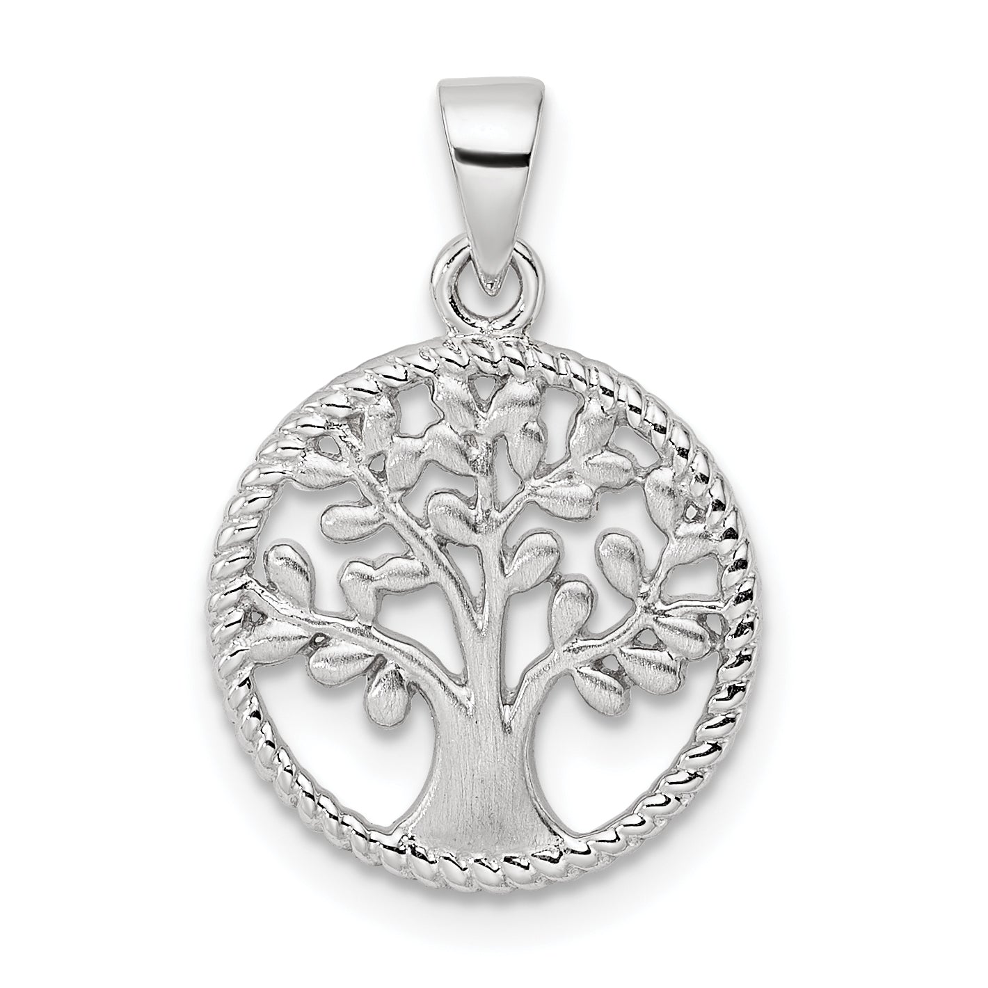 Sterling Silver RH Tree Pendant Main image