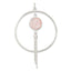 Sterling Silver Polished Dyed Agate Fancy Dangle Pendant