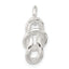 Sterling Silver Polished Fancy Knot Pendant