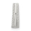 Sterling Silver E-coated Textured Edge Chain Slide