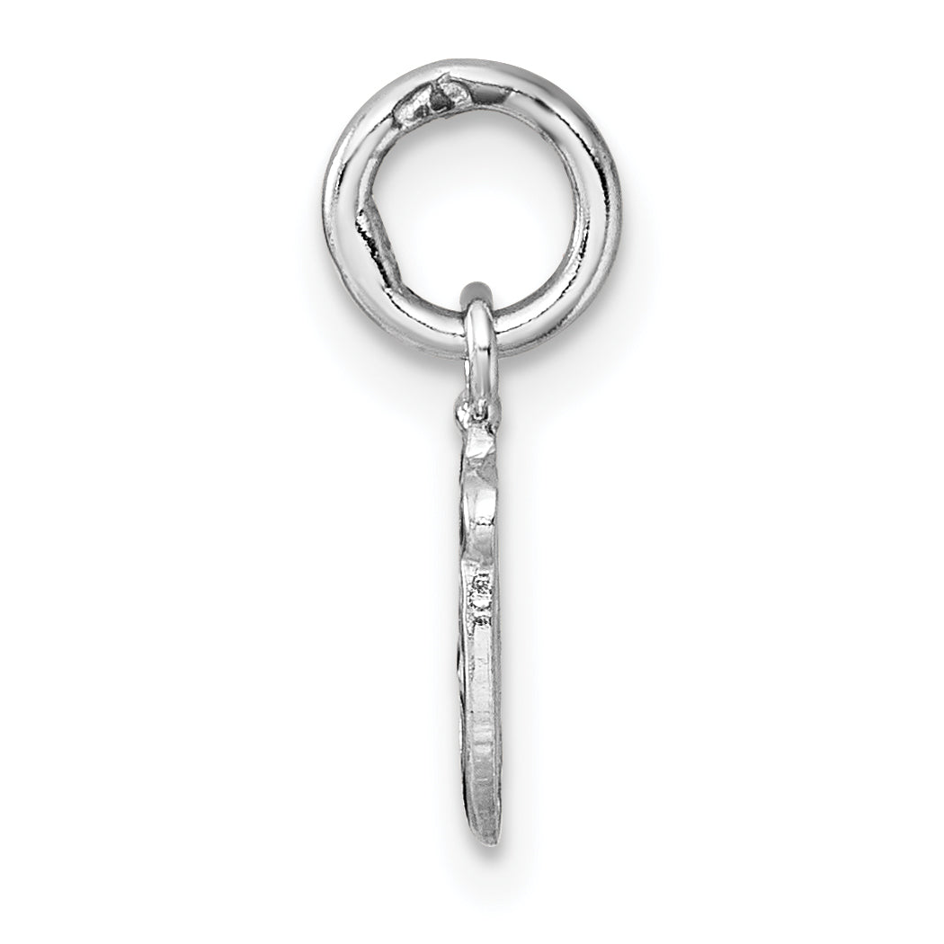 Sterling Silver Madi K Rhodium-plated Enameled Black And White Panda Childrens Pendant Secondary image