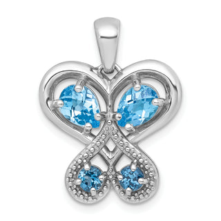 Butterfly Sterling Silver Pendants - Sophia Jewelers