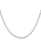 Sterling Silver Paperclip Chain Necklace 2.9mm