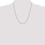 Sterling Silver Polished 2.9mm Paperclip Chain