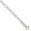 Sterling Silver Paperclip Chain Necklace 2.9mm